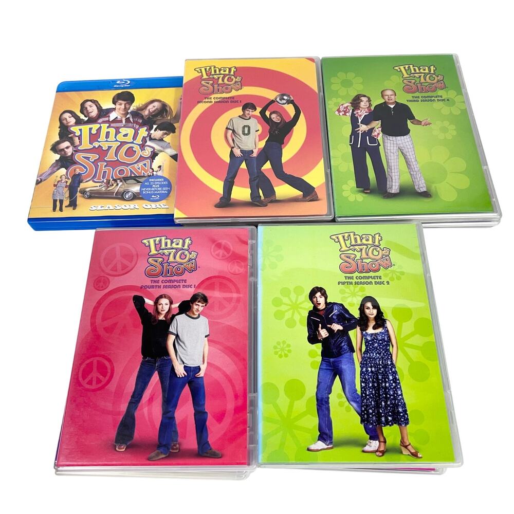 That '70s Show Complete Seasons 1-5 DVD Box Set Blu-Ray